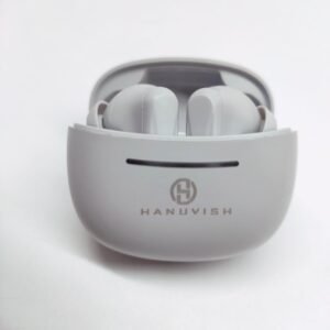 Hanuvish Ultrapods ENC 40 Hour Bluetooth  (Grey, In the Ear)