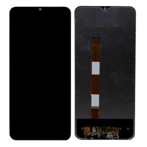 LCD with Touch Screen for Vivo T1 5G - Black