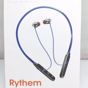Hanuvish Rythem Neckband Bluetooth  (Black, In the Ear)