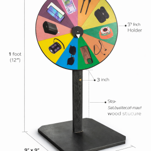 Lucky Spin Wheel with Stand